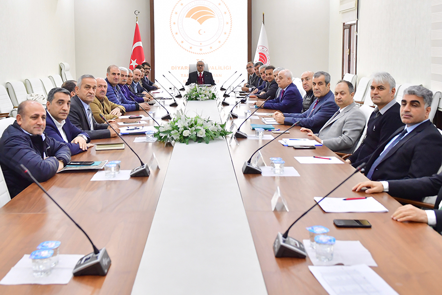 Diyarbakır’da Tarımsal Kuraklık İl Kriz Merkezi Değerlendirme Toplantısı yapıldı