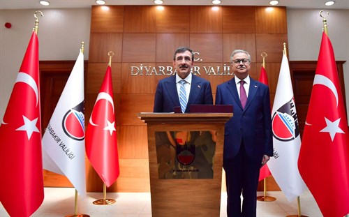 Cumhurbaşkanı Yardımcısı Cevdet Yılmaz Valiliğimizi Ziyaret Etti 