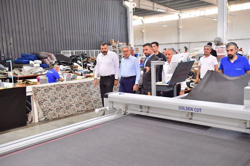 Vali Su, Diyarbakır OSB’deki Fabrikalarda İncelemelerde Bulundu