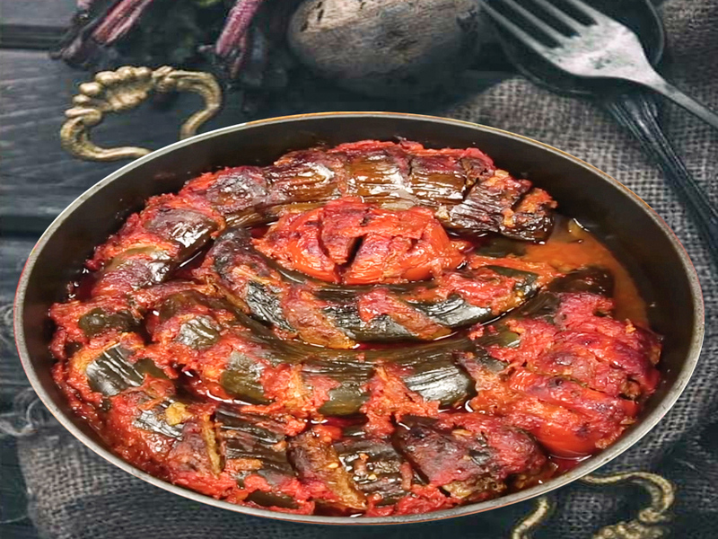 Patlıcanlı Kazan Kebabı